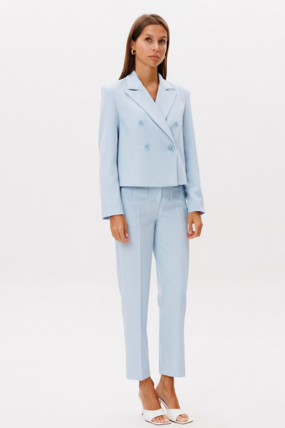 Брюки THE NAME 2412 голубой - фото 1