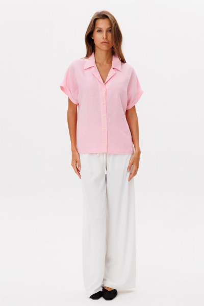 Брюки THE NAME 2417 молочный - фото 9