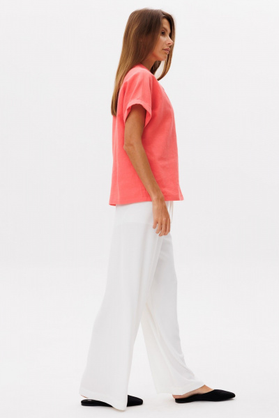 Брюки THE NAME 2417 молочный - фото 6