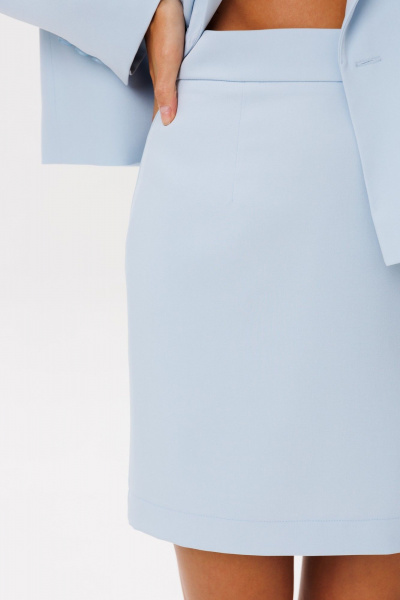 Юбка THE NAME 2418 голубой - фото 8