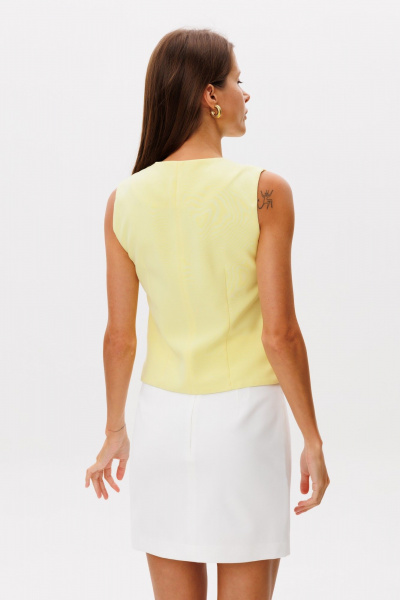 Юбка THE NAME 2418 молочный - фото 9