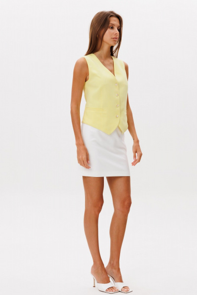 Юбка THE NAME 2418 молочный - фото 8