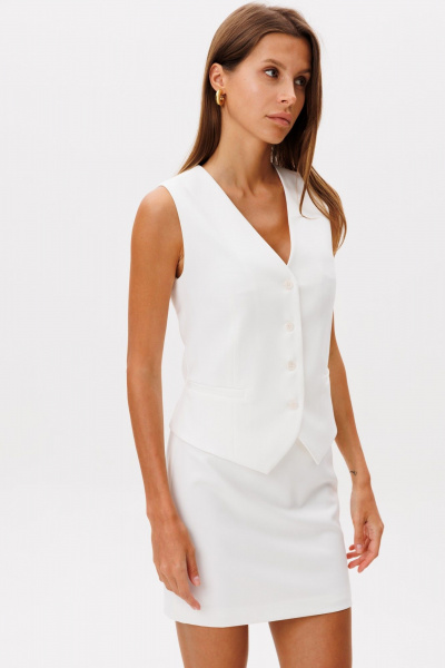 Юбка THE NAME 2418 молочный - фото 2