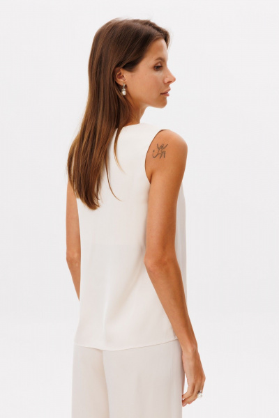 Брюки, топ THE NAME 2312 сливочный - фото 8