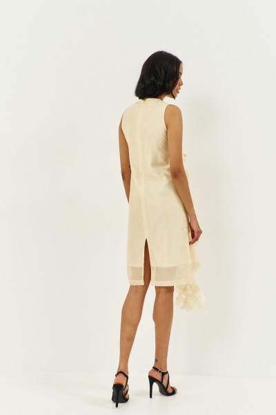 Платье FLAIM 2011 желтый_сливочный - фото 2