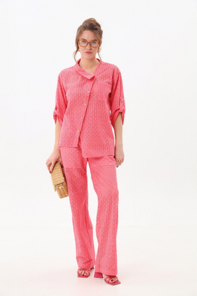 Жакет NikVa 902-7 коралл - фото 1