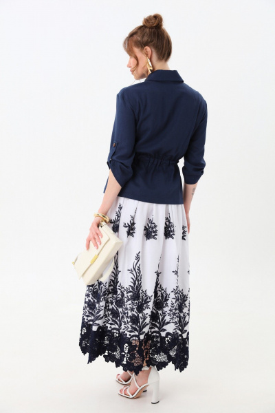 Жакет NikVa 918-5 индиго - фото 6