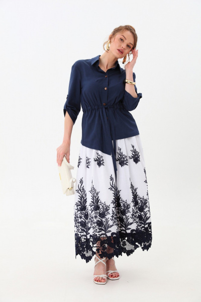 Жакет NikVa 918-5 индиго - фото 4