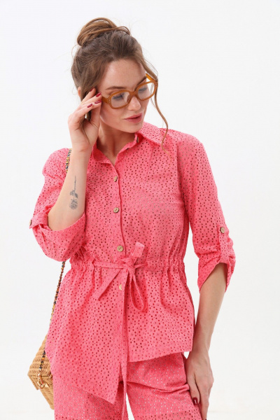 Жакет NikVa 918-6 коралл - фото 9