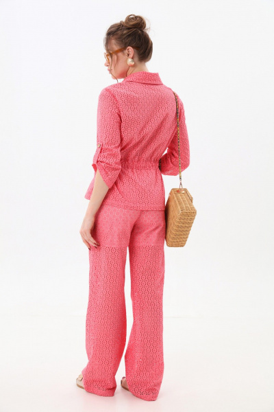 Брюки, жакет NikVa 938-4 коралл - фото 7