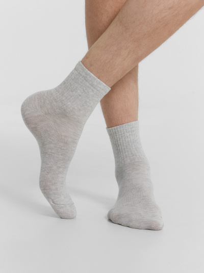 Носки Mark Formelle 106K-3084/25106K св.серый_меланж_рис.3084 - фото 33
