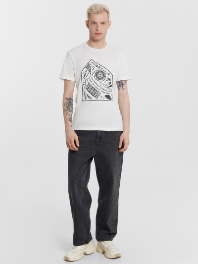 Футболка Mark Formelle 111774/24-3702П-5 белый_печать3_Печать - фото 48