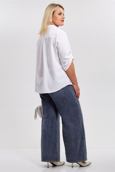 Блуза Таир-Гранд 62416 белый - фото 6