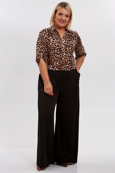 Блуза Таир-Гранд 62416 леопард - фото 6