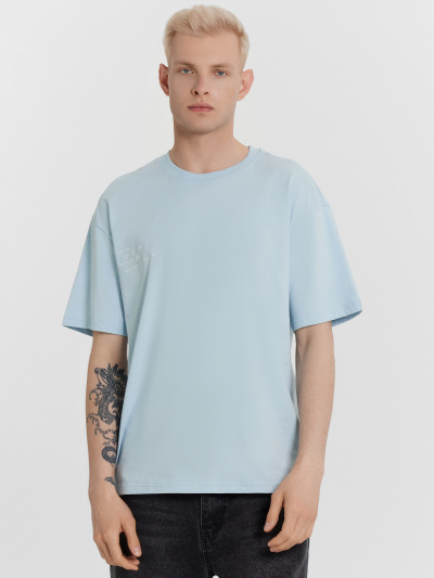 Футболка Mark Formelle 111927/24-4705Ц-0-2 серо_голубой_603_D_вышивка - фото 34