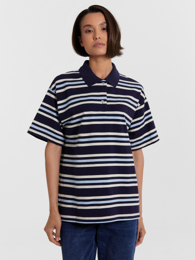 Футболка Mark Formelle 112895/24-32901П-11 полоски_на_т.синем - фото 25