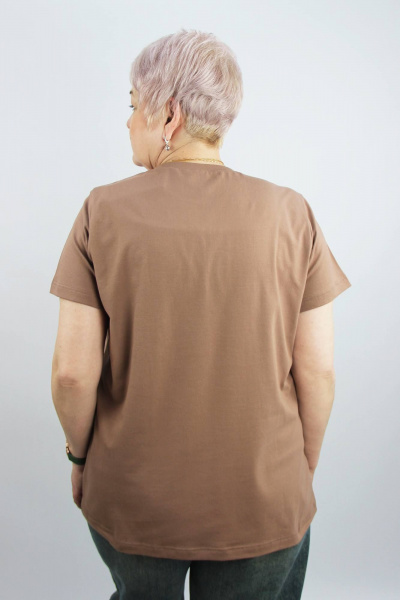 Майка Полесье С1065-24 5С2229-Д43 158,164 св.коричневый - фото 3