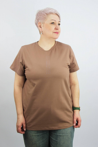 Майка Полесье С1065-24 5С2229-Д43 158,164 св.коричневый - фото 1