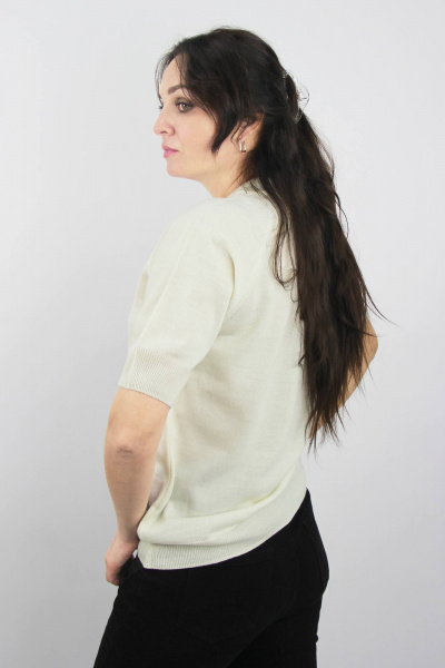 Джемпер Полесье С1205-24 5С2197-Д43 170,176 молочный - фото 3