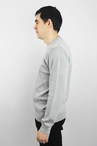 Джемпер Полесье С5396-23 4С0860-Д43 182,188 св.серый - фото 2