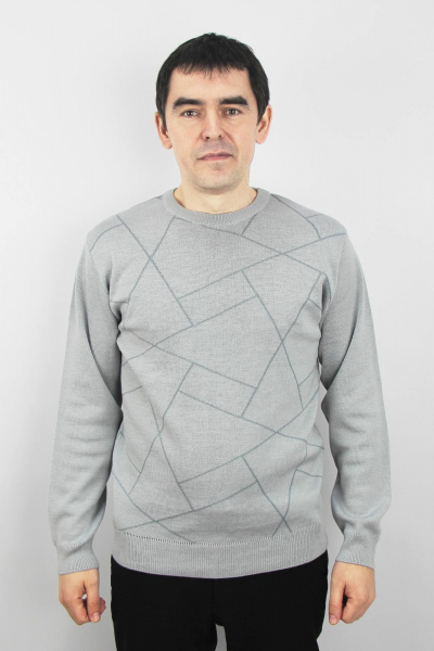 Джемпер Полесье С5396-23 4С0860-Д43 182,188 св.серый - фото 1