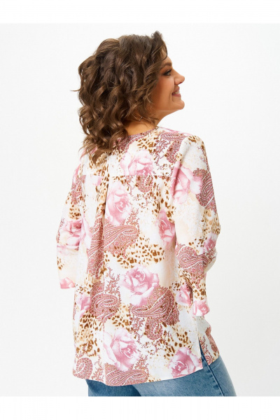 Блуза Zlata 4453 розовый - фото 6