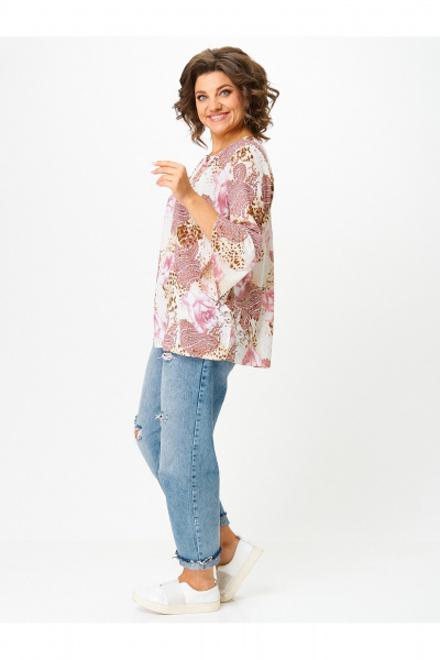 Блуза Zlata 4453 розовый - фото 3