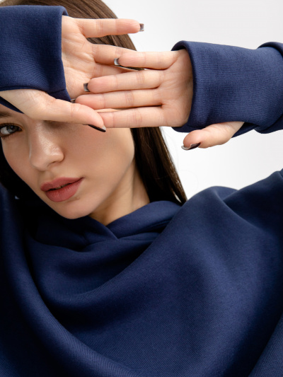 Худи Mark Formelle 122925/22/24790Ц-7П море - фото 56