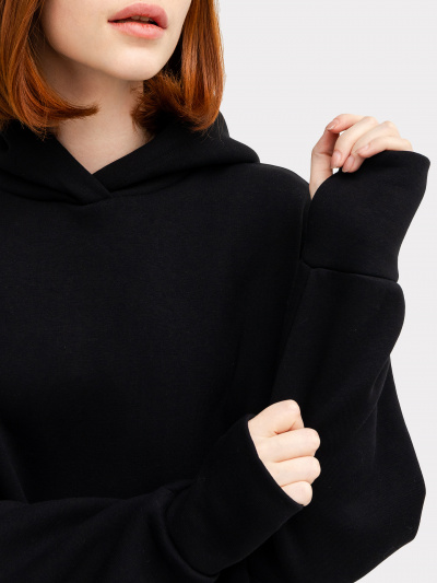 Худи Mark Formelle 122925/22/24790Ц-7П черный - фото 52