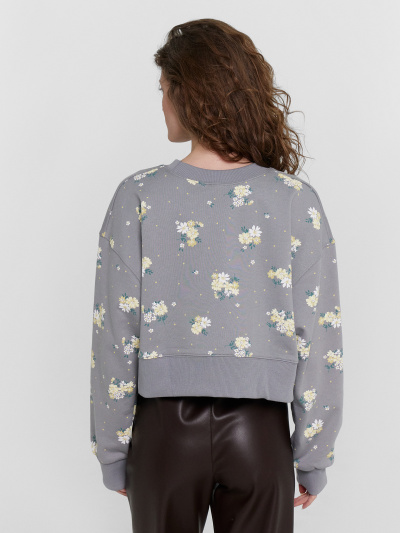 Свитшот Mark Formelle 122966/24-30625П-7-2 цветы_на_сером_546_D_вышивка - фото 42