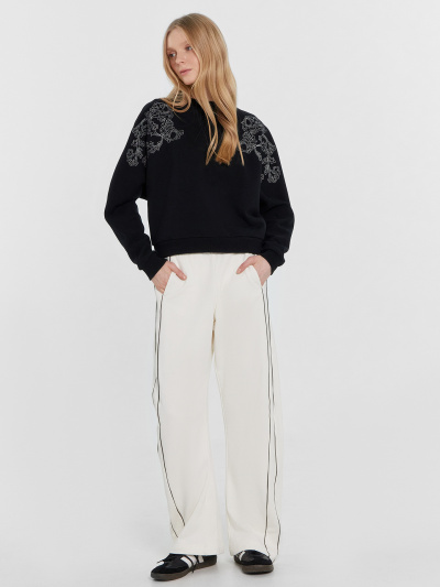 Свитшот Mark Formelle 122982/24-29352Ц-7-2 черный_529_D_вышивка - фото 38