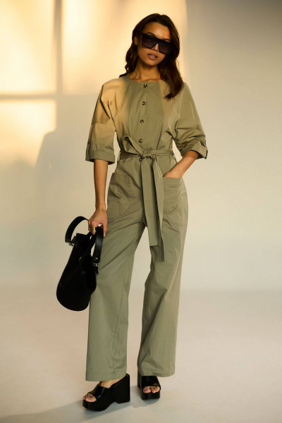 Комбинезон Golden Valley 1117 оливковый - фото 3