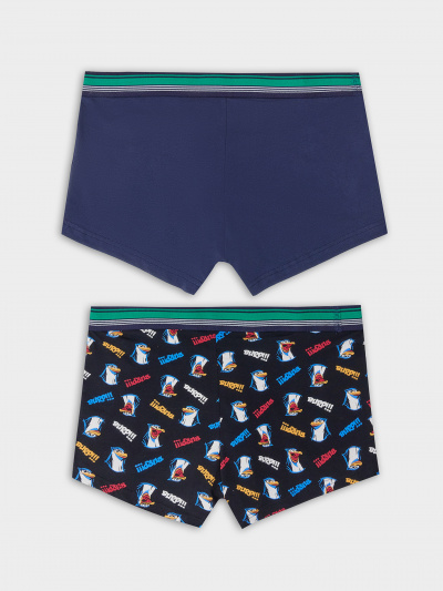 Трусы Mark Formelle 411124-2/25-4874П-5 прикольные_пингвины_глубокий_синий - фото 82