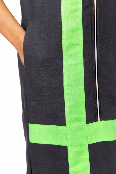 Платье Диомант 2076 зеленый - фото 8