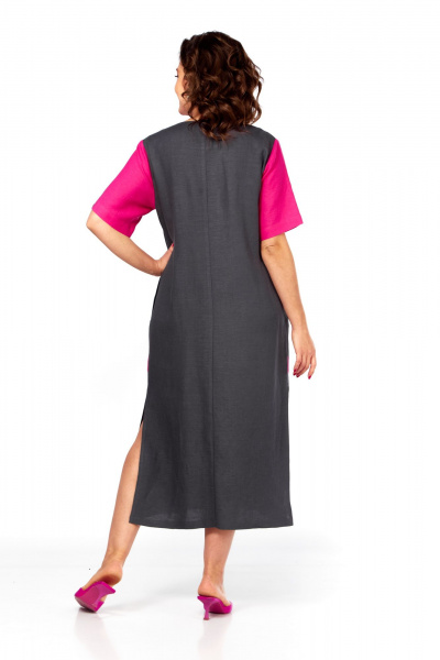 Платье Диомант 2076 розовый - фото 2