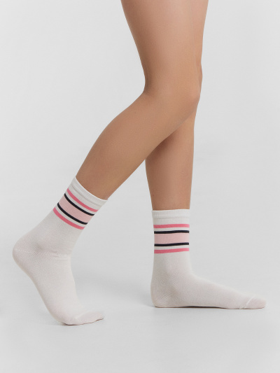 Носки Mark Formelle 430K-3069/B3-25430K лиловый_белый_рис.3069 - фото 39