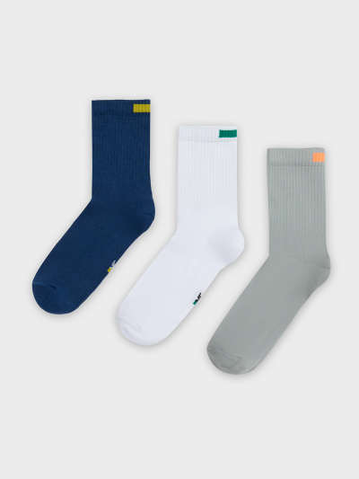 Носки Mark Formelle 444A-1937/B4-233444A джинсовый_св.оливка_белый_рис.1937 - фото 27