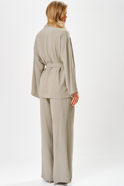 Брюки, жакет Laikony L-733 серый - фото 7