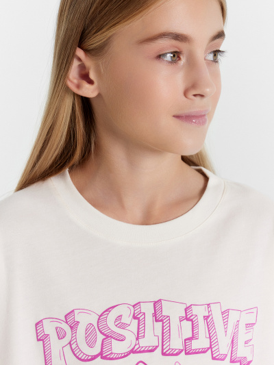 Футболка Mark Formelle 117843/24-27896П-0 слоновая_кость_печать_2_сл_на_пол - фото 46