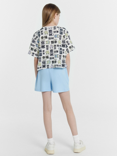 Футболка Mark Formelle 117868/24-27386П-0 иероглифы_на_белом - фото 59