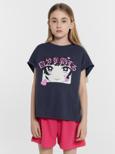 Футболка Mark Formelle 117904/24-27422П-0 графит_печать_2_сл_на_пол_ТП - фото 43