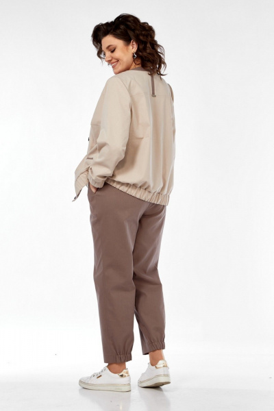 Брюки, бомбер, футболка Милора-стиль 1334 - фото 4