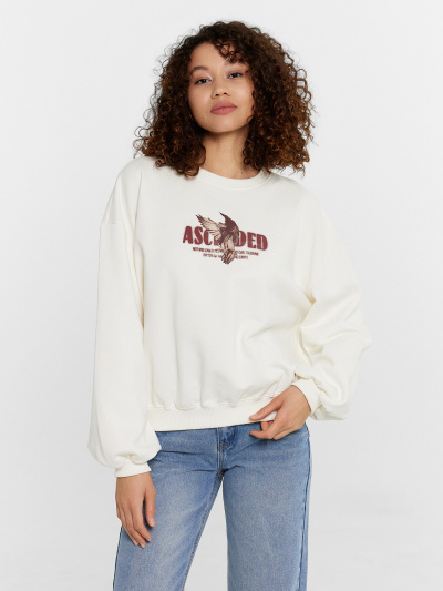 Свитшот Mark Formelle 122935/24-31783П-7 молочный_печать_2_сл_на_пол - фото 43