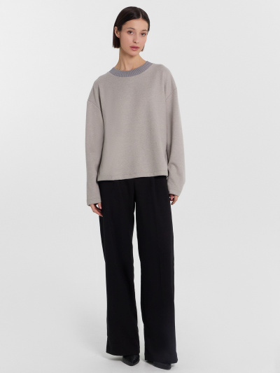 Свитшот Mark Formelle 122996/24-30051Ц-26 средне_серый_меланж_4425_В - фото 88