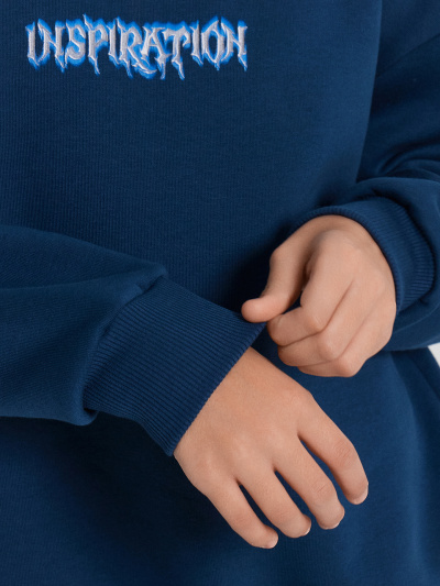 Худи Mark Formelle 127886/24-31028П-7П полуночный_синий_печать_2_сл_на_пол_3_сл_на_спинке - фото 60