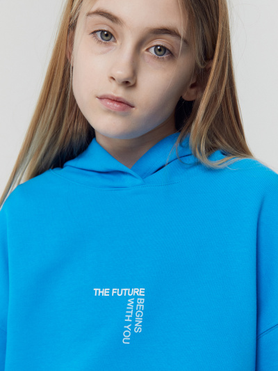 Худи Mark Formelle 127894/22/26155П-7 голубая_лазурь_печать_1_сл_на_пол_1сл_на_ЛВ_рук - фото 121