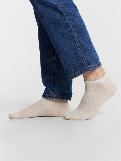 Носки Mark Formelle 136K-2317/23136K кремовый_лен_рис.2317 - фото 42