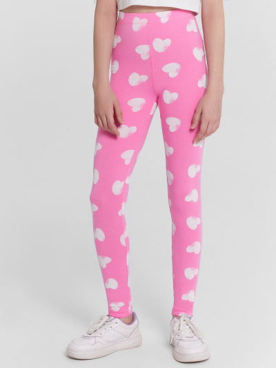 Леггинсы Mark Formelle 147719/24-26492П-5 белые_сердца_на_розовом - фото 41