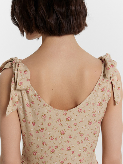 Платье Mark Formelle 152648/24-28471П-9 цветочки_на_ирландском_креме - фото 45