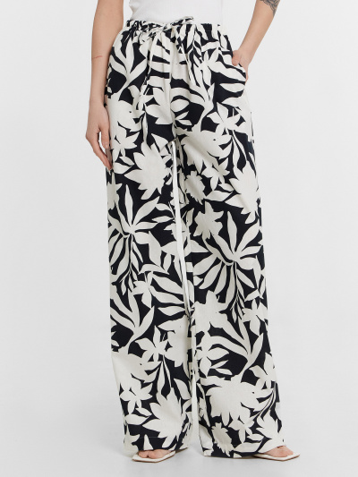 Брюки Mark Formelle 182511/24-32453П-9 цветы_на_молочном - фото 35